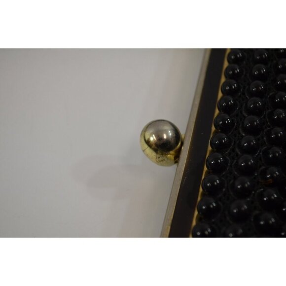 Grande Bead Purse Vintage Beaded Handbag 1940s Formal Evening Bag Snap Close - Picture 4 of 8